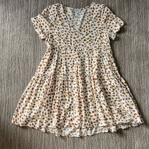 Polka Dot T-Shirt Dress